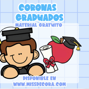 Plantilla: Coronas de graduación